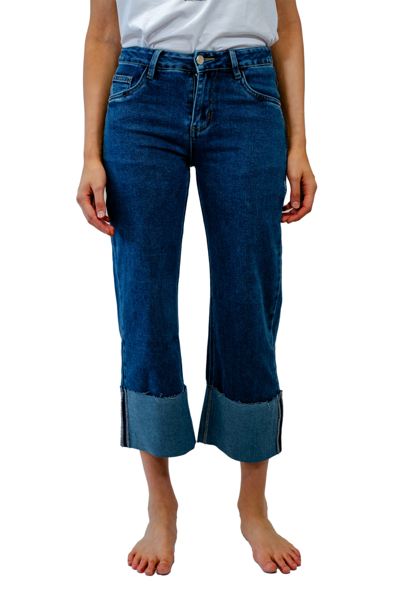 Denim Cropped Eva